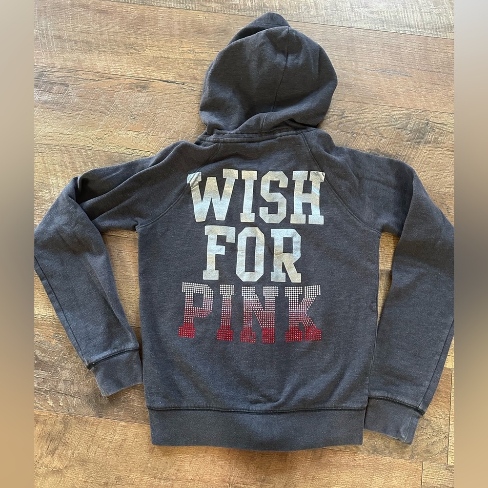 Vintage y2k pink Victoria’s Secret hoody